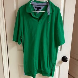 Tommy Hilfiger Vibrant Green Polo Shirt